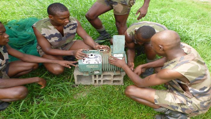 Formation Agent de maintenance du bâtiment VSC AMB avec le RSMA Mayotte